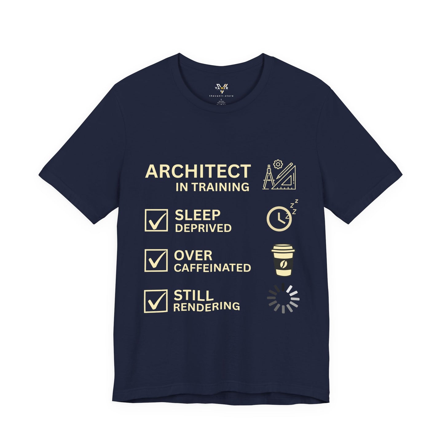 ARCHITECT IN TRAINING - Sleep-deprived. Over-caffeinated. Still rendering.