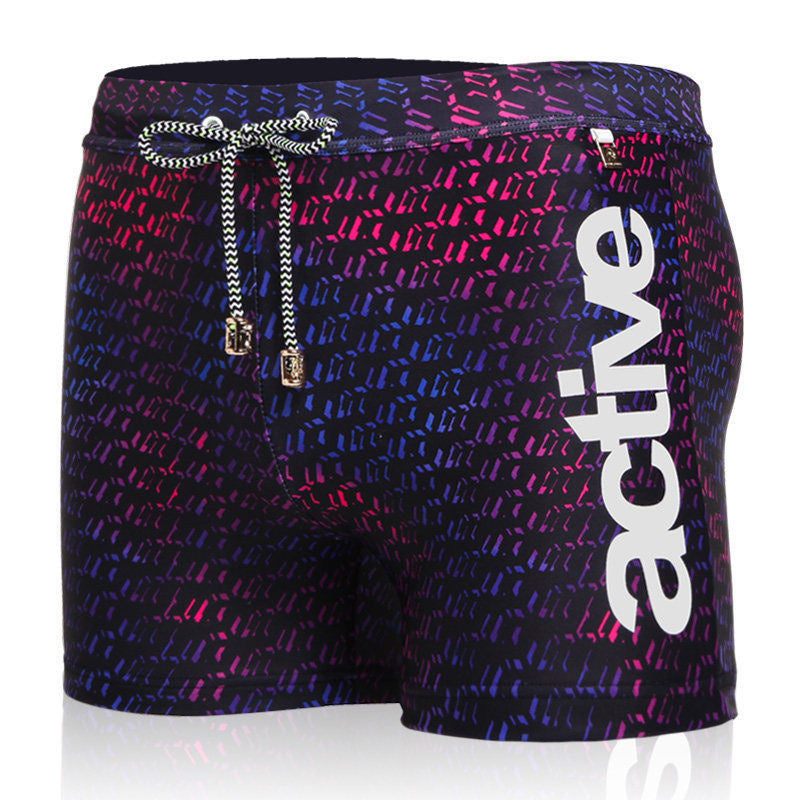 Active Wave Boxer Swim Shorts