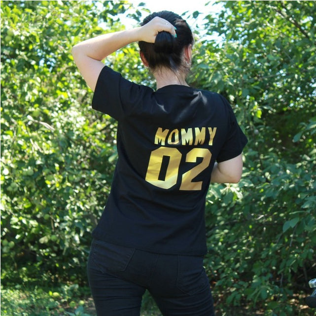 Matching Family T‑Shirts — Daddy, Mommy, Kid & Baby Tops