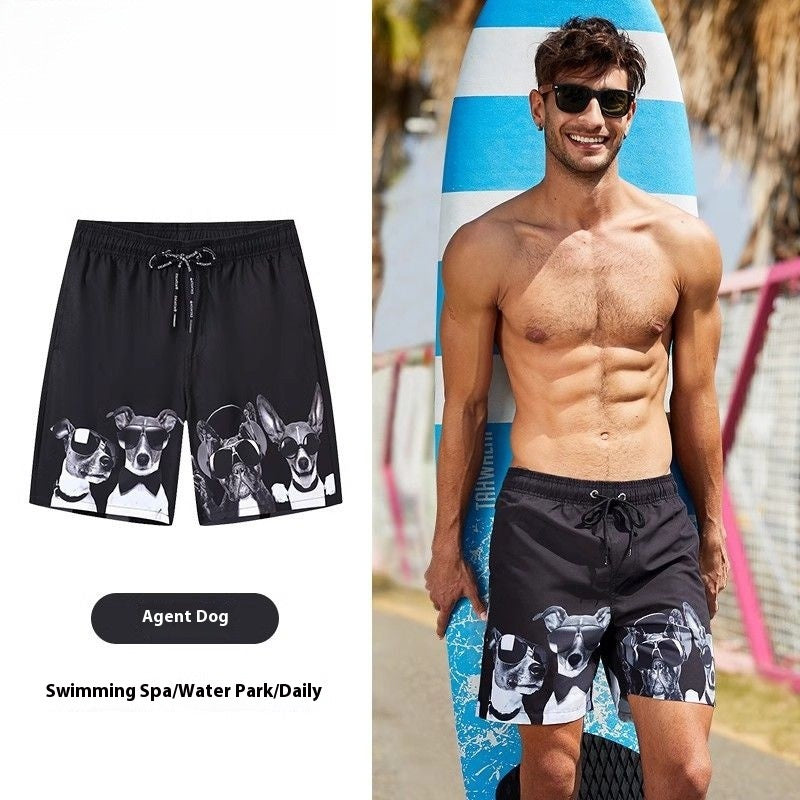 Summer Motion Quick‑Dry Swim Trunks