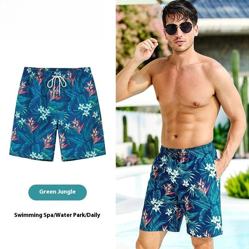 Summer Motion Quick‑Dry Swim Trunks