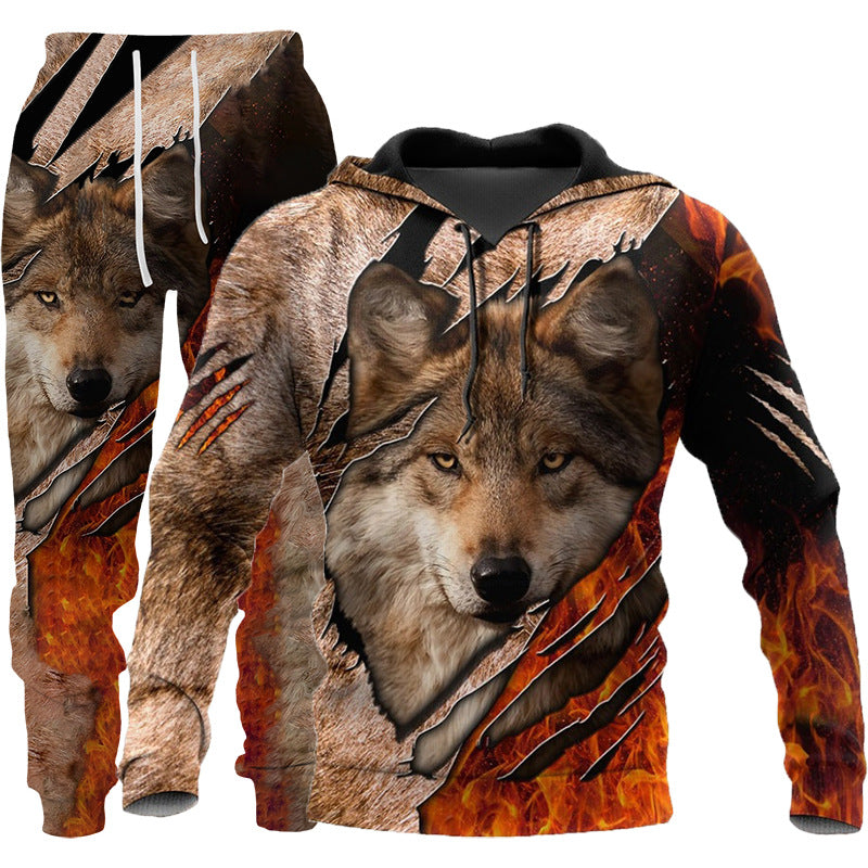 Alpha Spirit Tracksuit – 3D Wolf Edition
