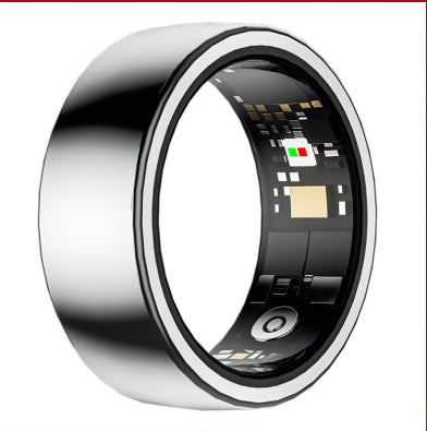 Smart Health Ring — Sleep, Steps, Heart Rate, Blood Pressure & Oxygen Tracking with Magnetic Charging