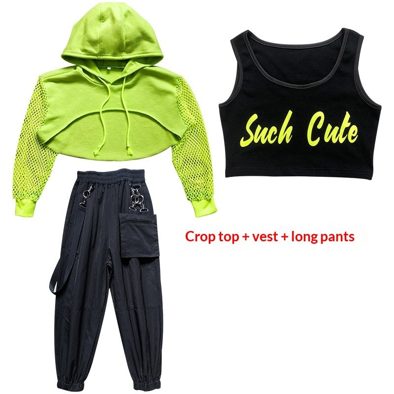 Urban Jazz Dance Outfit Set