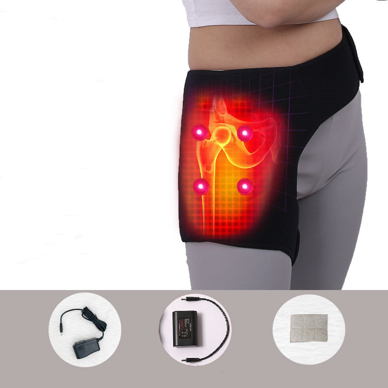 Hip & Thigh Hot Compress Massager — Moxibustion, Photon & Massage Modes