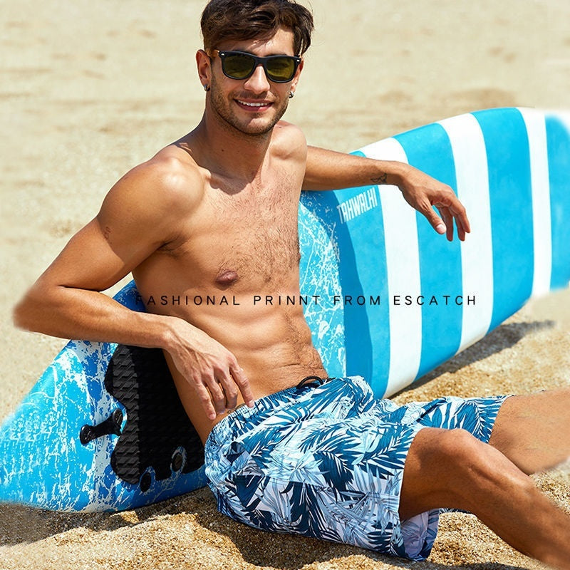 Summer Motion Quick‑Dry Swim Trunks