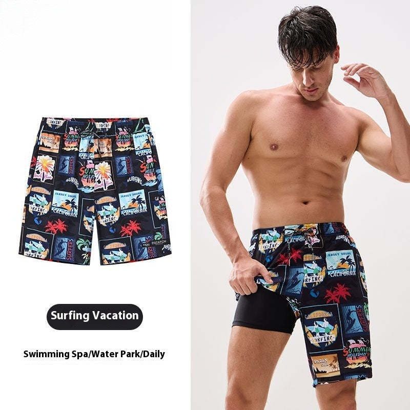 Summer Motion Quick‑Dry Swim Trunks