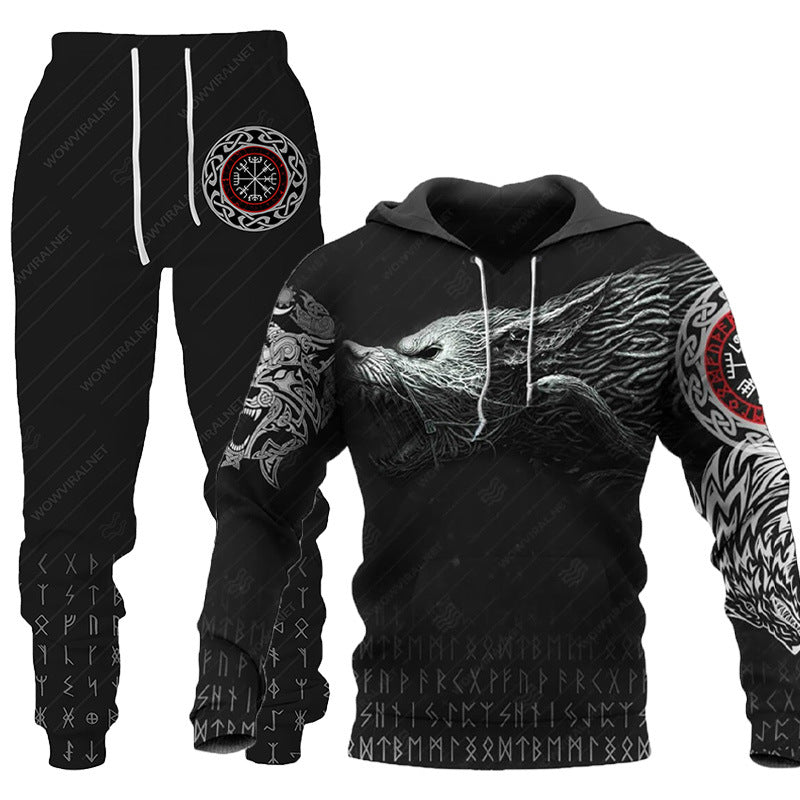 Alpha Spirit Tracksuit – 3D Wolf Edition