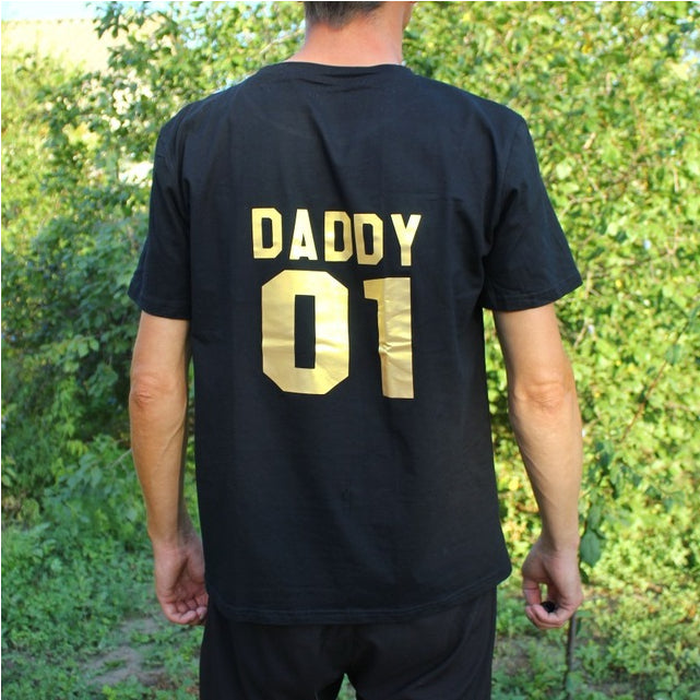 Matching Family T‑Shirts — Daddy, Mommy, Kid & Baby Tops
