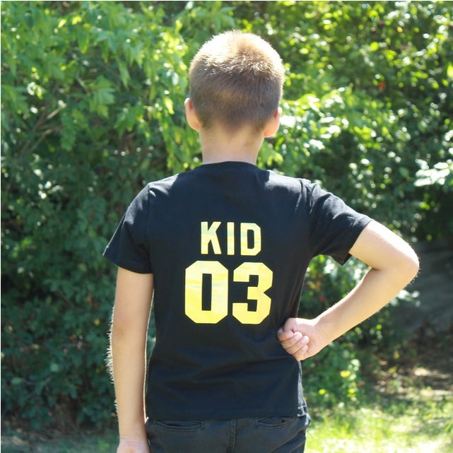 Matching Family T‑Shirts — Daddy, Mommy, Kid & Baby Tops