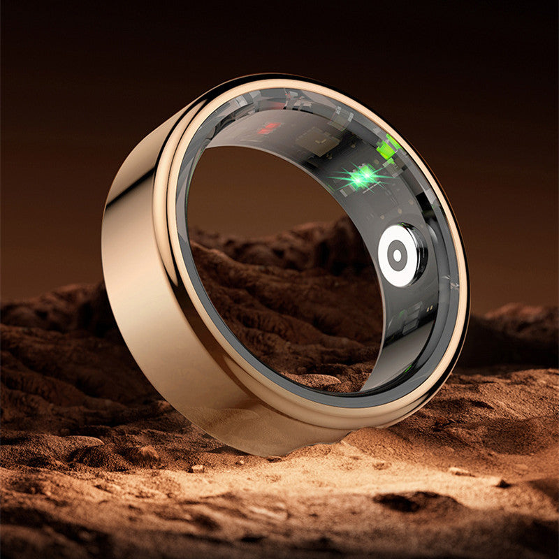 Smart Health Ring — Sleep, Steps, Heart Rate, Blood Pressure & Oxygen Tracking with Magnetic Charging
