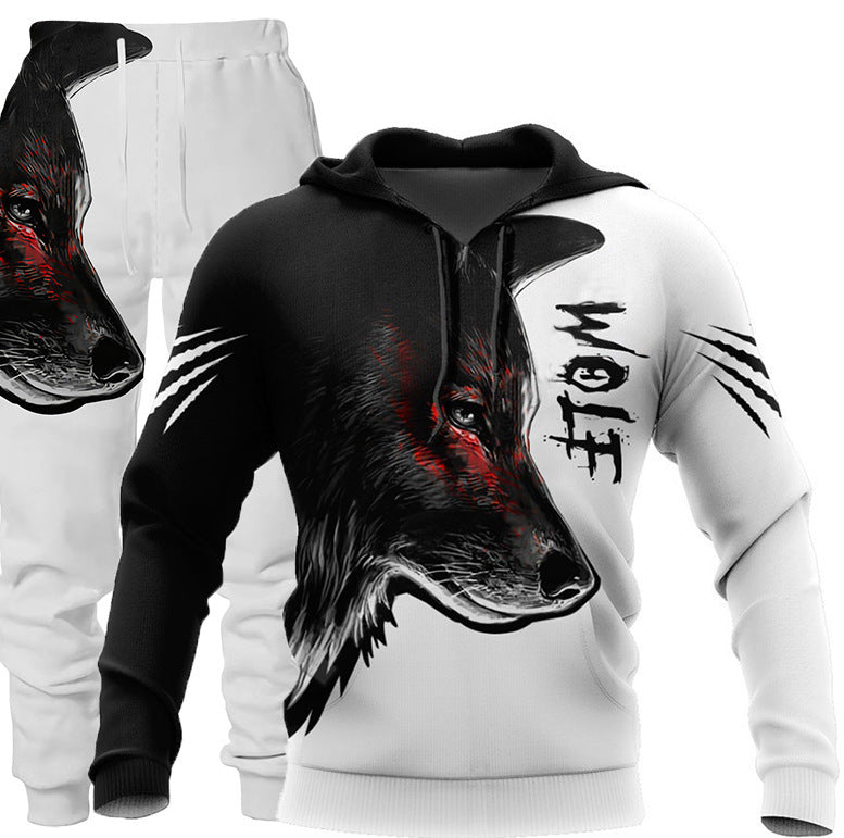 Alpha Spirit Tracksuit – 3D Wolf Edition
