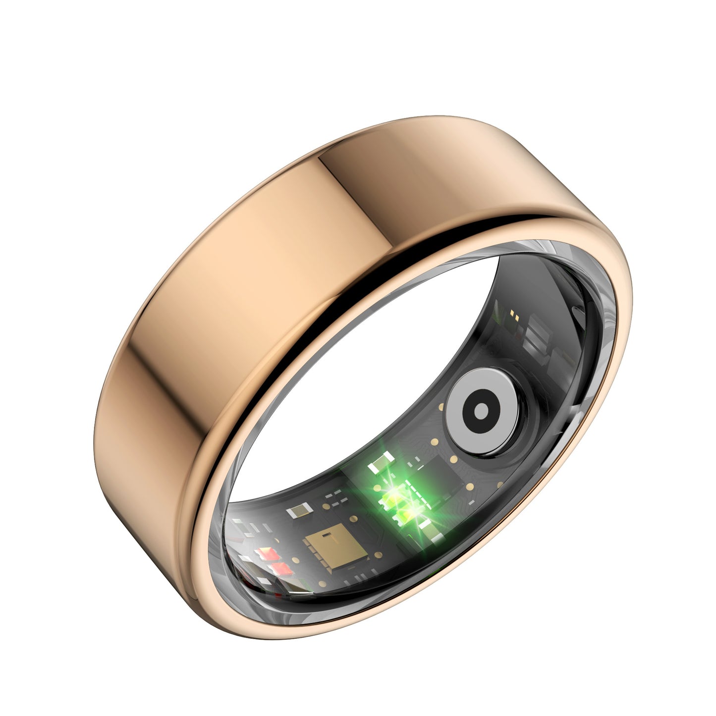 Smart Health Ring — Sleep, Steps, Heart Rate, Blood Pressure & Oxygen Tracking with Magnetic Charging