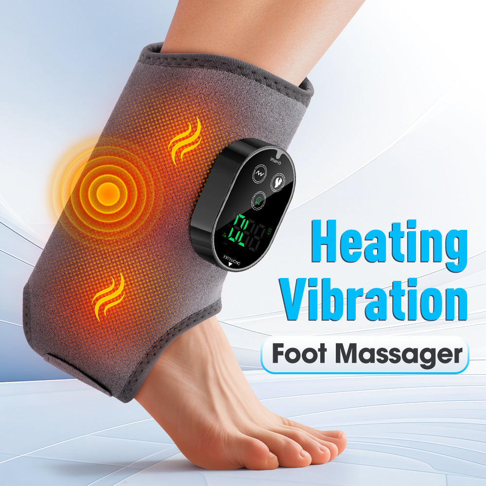 Portable Hot Compress Vibration Massager — Foot, Ankle, Knee & Elbow Relief