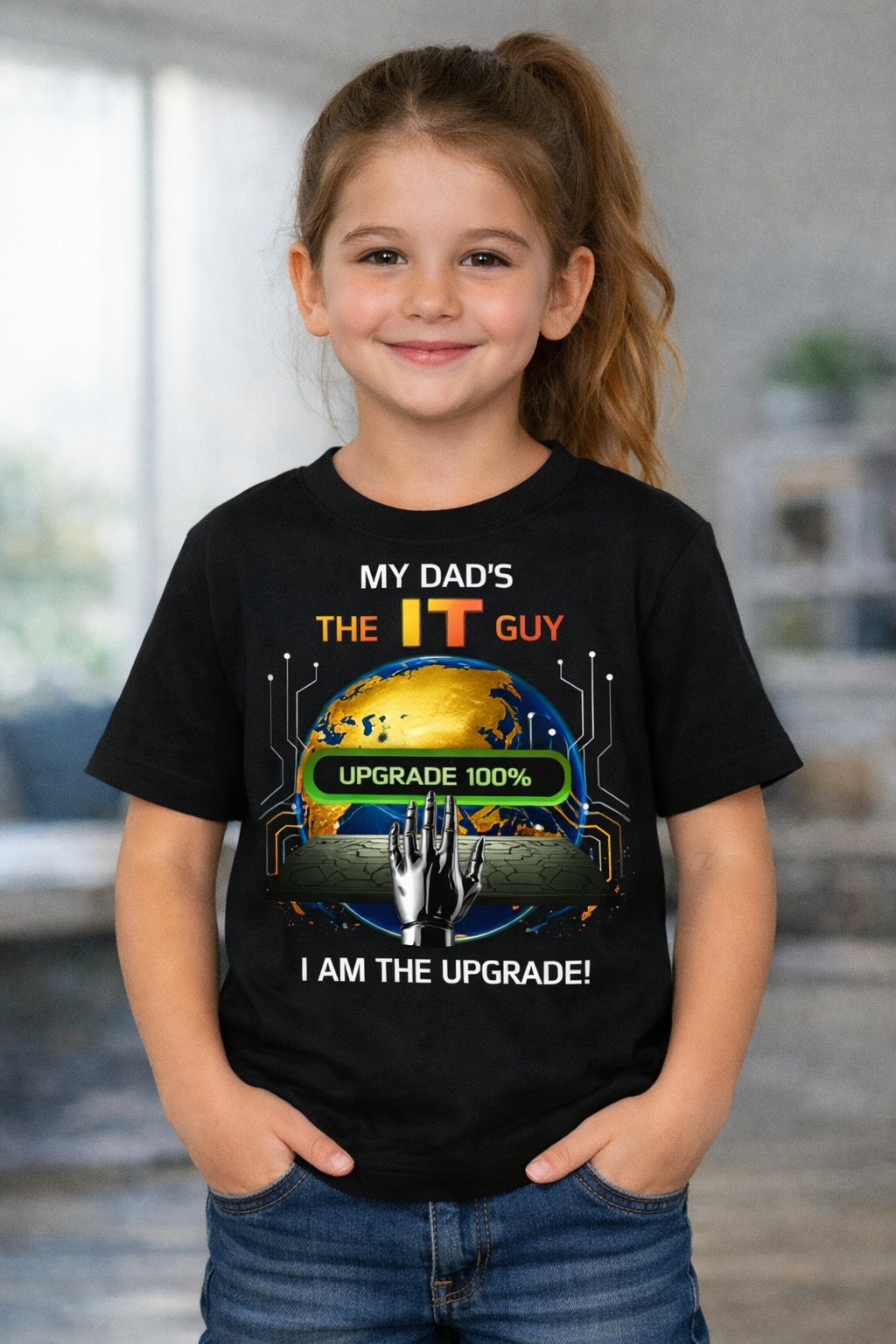 Kids IT Tee - I’m the Upgrade