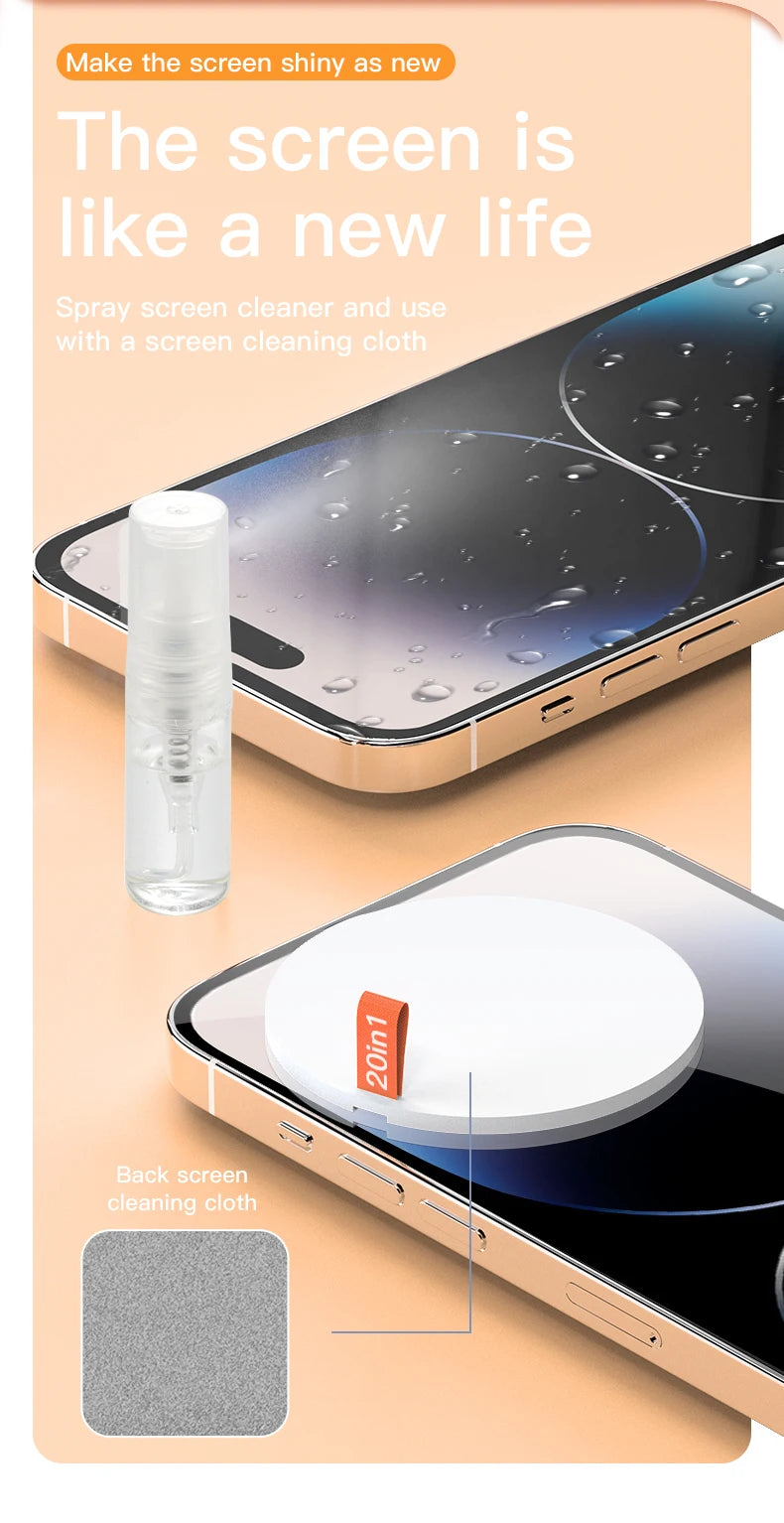 Multi‑Device Cleaning Kit (20‑in‑1 / 8‑in‑1) for Digital Camera, Mobile Phone, Laptop, Keyboard, Airpods, etc.