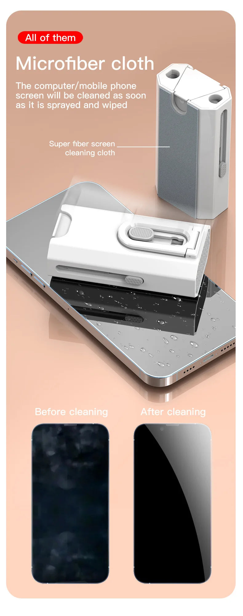 Multi‑Device Cleaning Kit (20‑in‑1 / 8‑in‑1) for Digital Camera, Mobile Phone, Laptop, Keyboard, Airpods, etc.