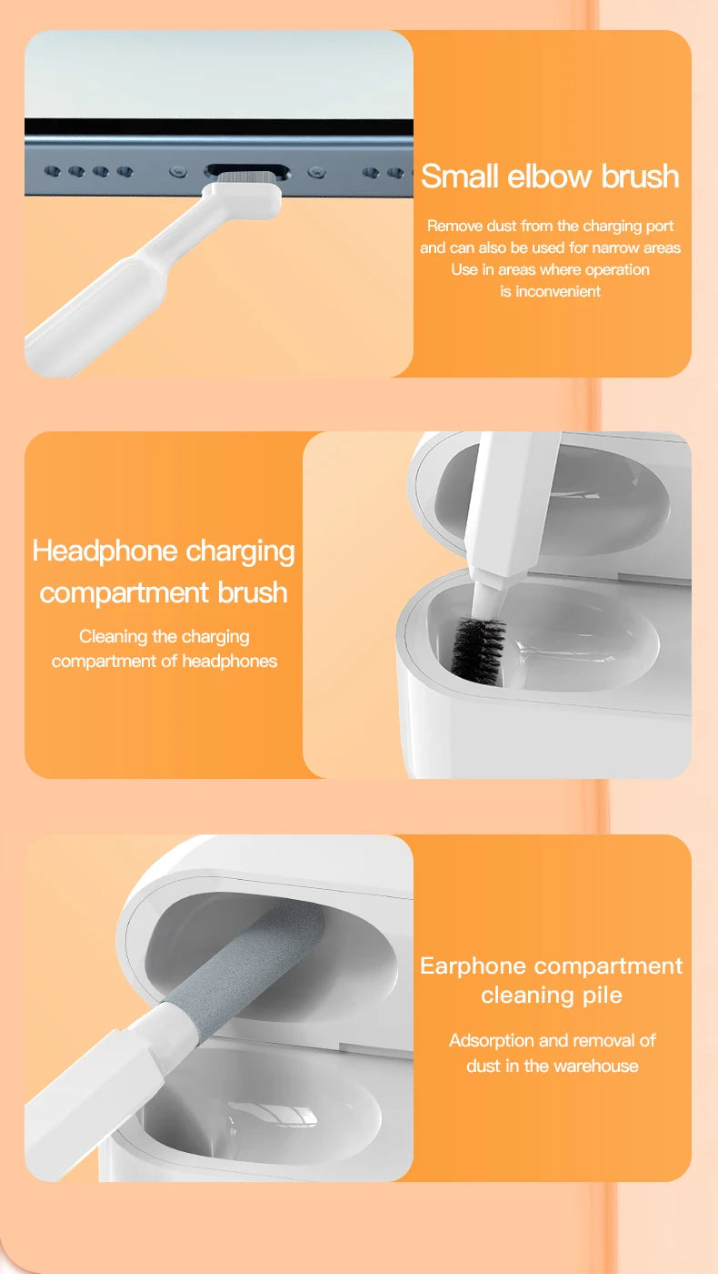 Multi‑Device Cleaning Kit (20‑in‑1 / 8‑in‑1) for Digital Camera, Mobile Phone, Laptop, Keyboard, Airpods, etc.