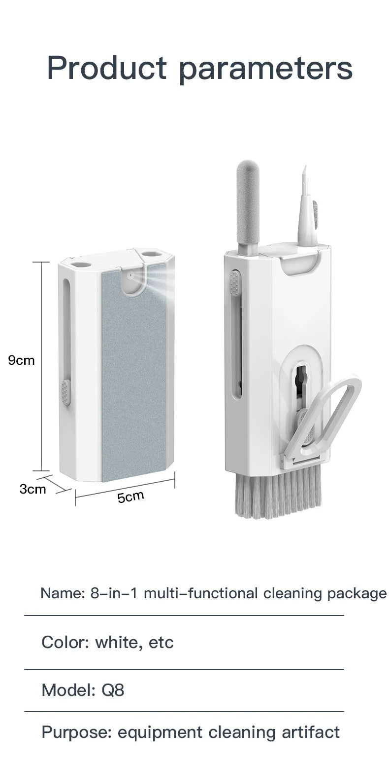 Multi‑Device Cleaning Kit (20‑in‑1 / 8‑in‑1) for Digital Camera, Mobile Phone, Laptop, Keyboard, Airpods, etc.