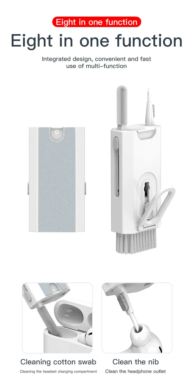 Multi‑Device Cleaning Kit (20‑in‑1 / 8‑in‑1) for Digital Camera, Mobile Phone, Laptop, Keyboard, Airpods, etc.