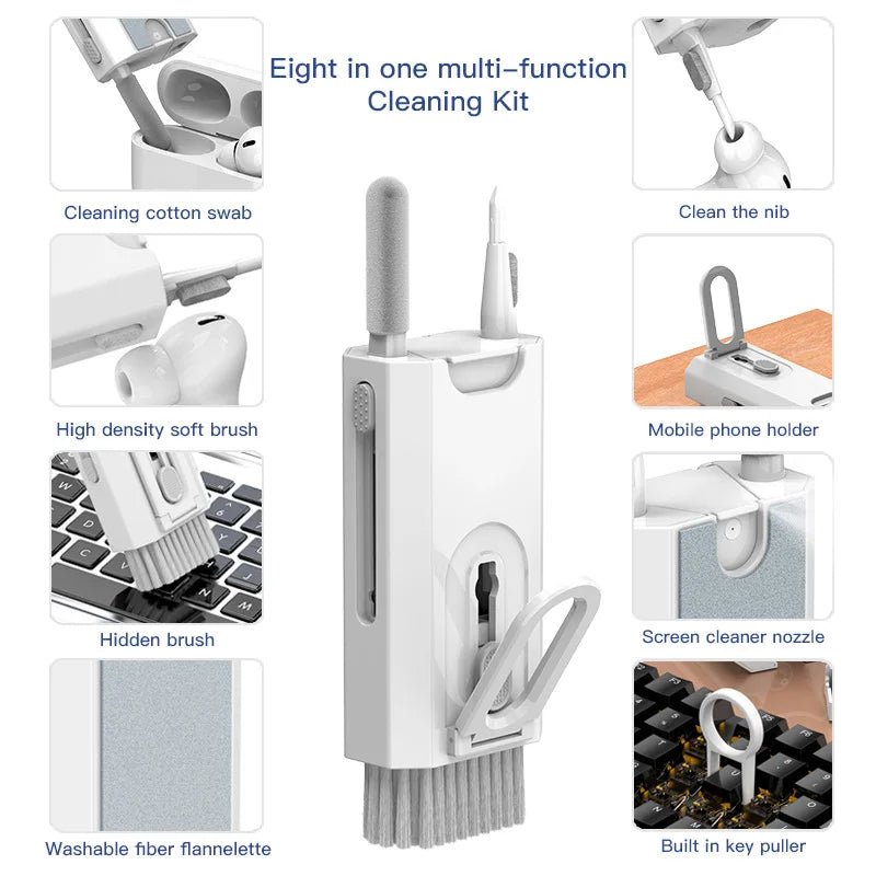 Multi‑Device Cleaning Kit (20‑in‑1 / 8‑in‑1) for Digital Camera, Mobile Phone, Laptop, Keyboard, Airpods, etc.