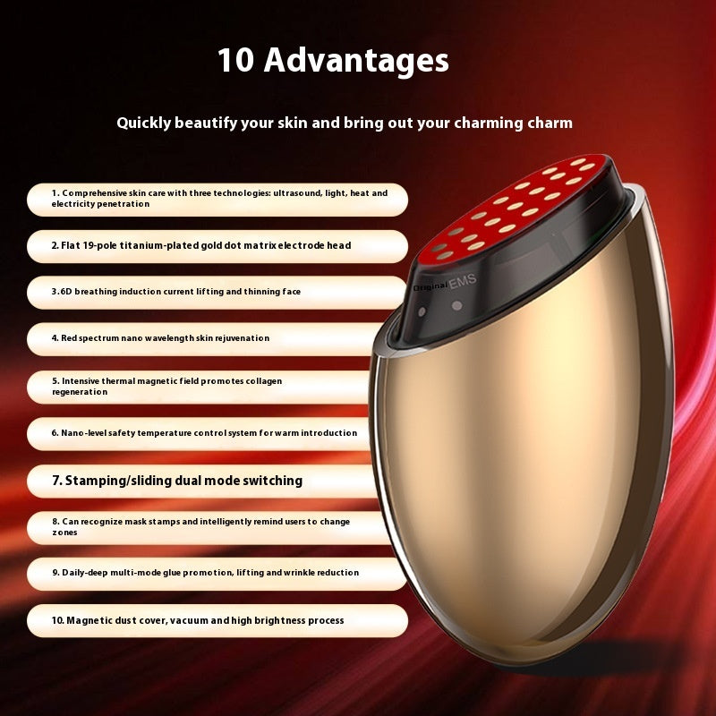 Ultrasonic Collagen Cannon – Anti-Aging & Lifting Beauty Device