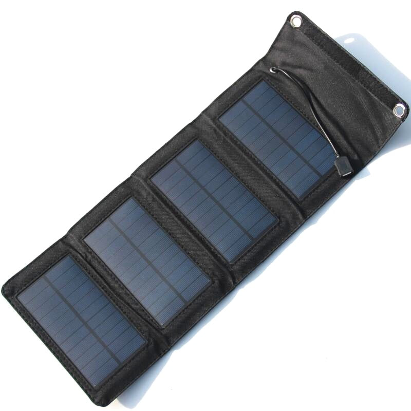 Pocket‑sized Camouflage 7W Solar Power Bank