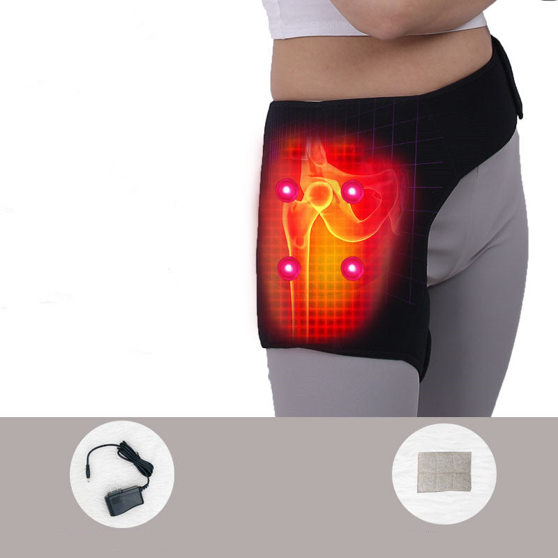 Hip & Thigh Hot Compress Massager — Moxibustion, Photon & Massage Modes