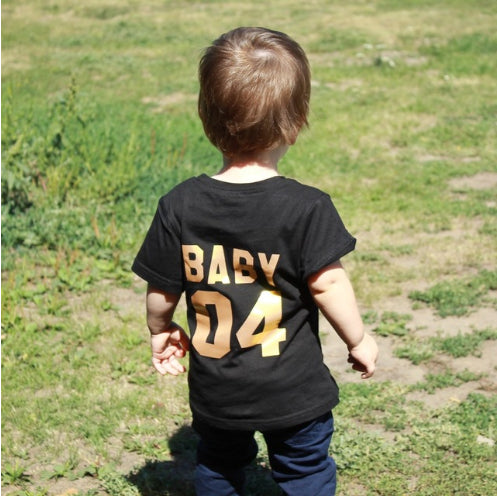 Matching Family T‑Shirts — Daddy, Mommy, Kid & Baby Tops